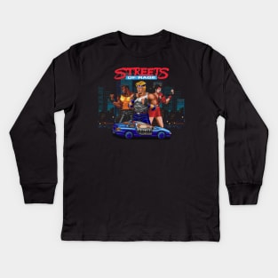 Streets of Rage Kids Long Sleeve T-Shirt